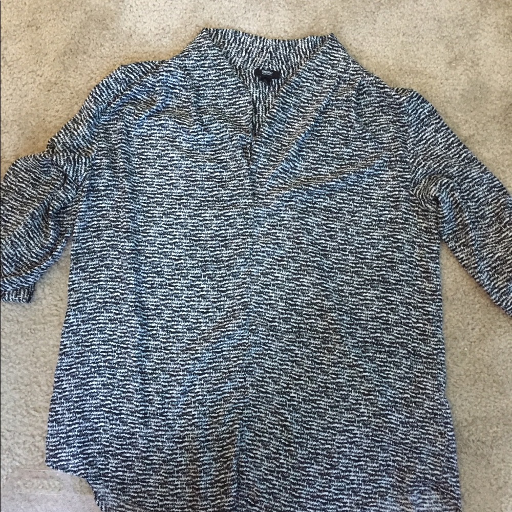 3/4 length flowy top 🐢